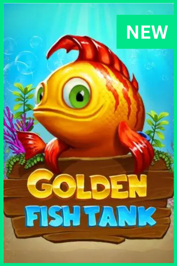 Golden fish tank